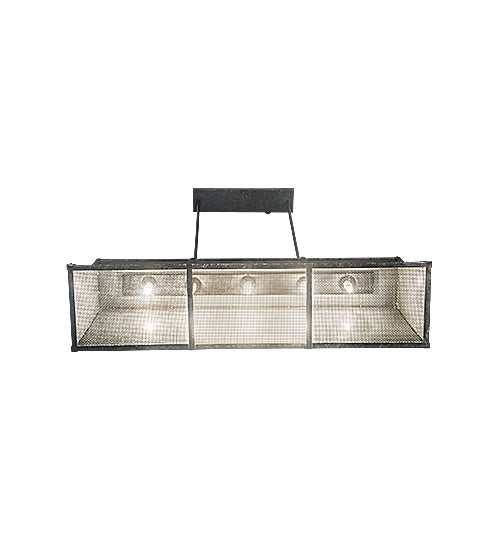 Meyda Lighting Nadine 64" 5-Light Smoke Island Pendant Light