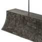 Meyda Lighting Nadine 64" 5-Light Smoke Island Pendant Light