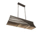 Meyda Lighting Nadine 64" 9-Light Bronze Metallic Pendant Light