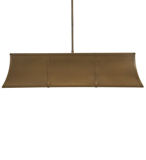 Meyda Lighting Nadine 64" 9-Light Brown Metallic Island Pendant Light
