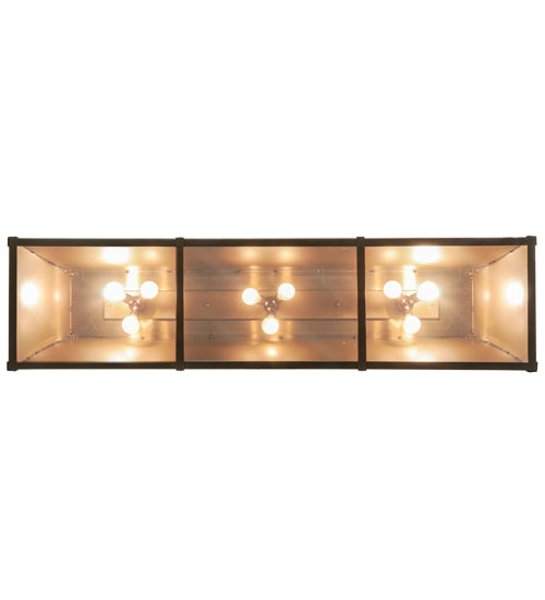 Meyda Lighting Nadine 64" 9-Light Brown Metallic Island Pendant Light