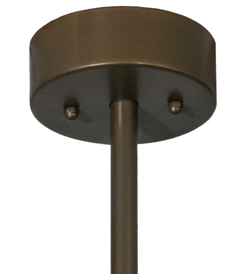 Meyda Lighting Nadine 64" 9-Light Brown Metallic Island Pendant Light