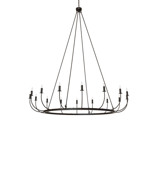 Meyda Lighting Naomi 96" 16-Light Oil Rubbed Bronze Chandelier