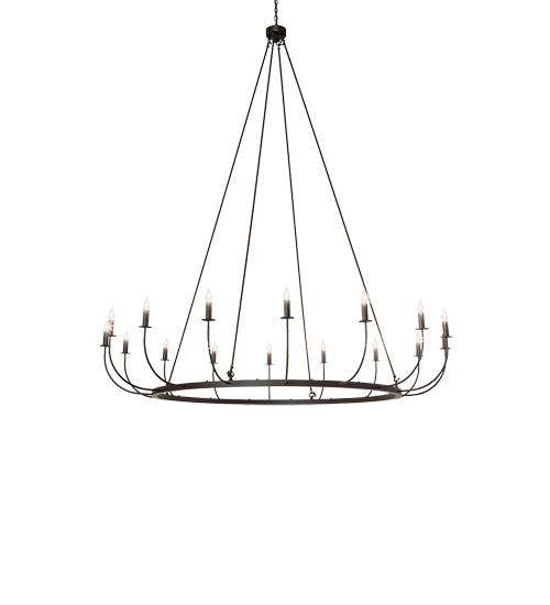 Meyda Lighting Naomi 96" 16-Light Oil Rubbed Bronze Chandelier