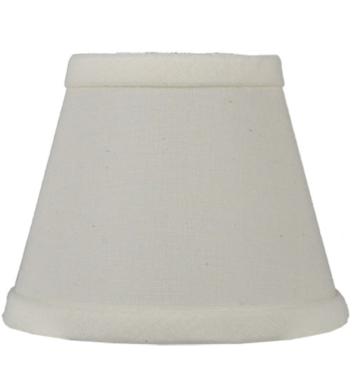 Meyda Lighting Natural Linen 5" Beige Fabric Shade