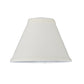 Meyda Lighting Natural Linen 7" White Fabric Shade