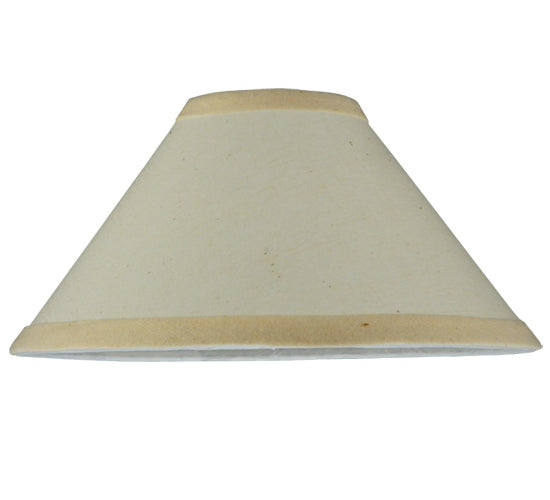 Meyda Lighting Natural Linen 8" Beige Tapered Shade