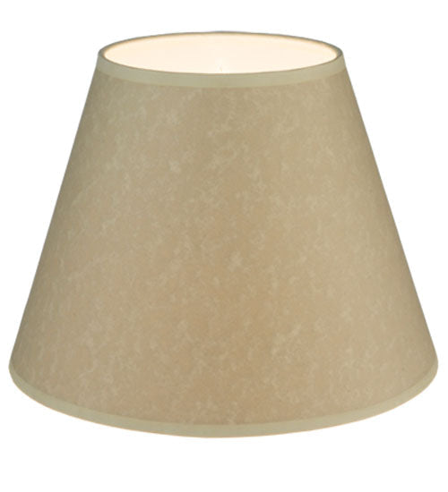 Meyda Lighting Natural Paper 9"W x 7"H Beige Fabric Shade