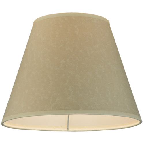 Meyda Lighting Natural Paper 9"W x 7"H Beige Fabric Shade