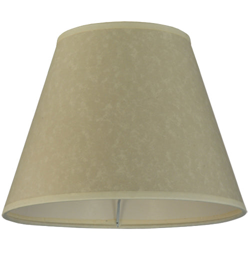 Meyda Lighting Natural Paper 9"W x 7"H Beige Fabric Shade