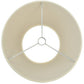 Meyda Lighting Natural Paper 9"W x 7"H Beige Fabric Shade