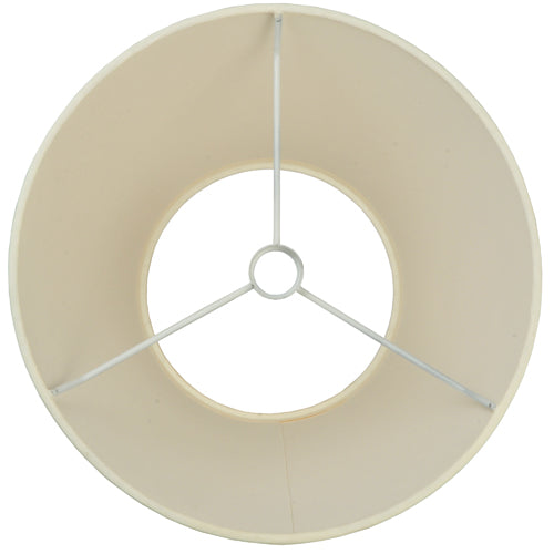 Meyda Lighting Natural Paper 9"W x 7"H Beige Fabric Shade