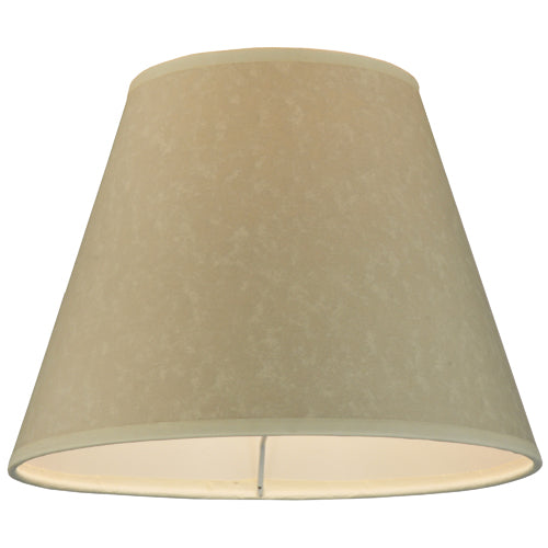 Meyda Lighting Natural Paper 9"W x 7"H Beige Fabric Shade