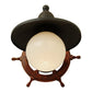 Meyda Lighting Nautical 13" Oil Rubbed Bronze Wall Sconce With White Shade Glass