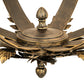 Meyda Lighting Neapolis 60" 24-Light Florentine Gold Chandelier With Ivory Faux Candlelight