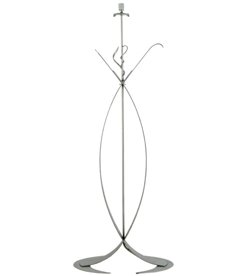 Meyda Lighting Nehoc 66" Nickel Floor Lamp Base