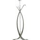 Meyda Lighting Nehoc 66" Nickel Floor Lamp Base