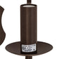 Meyda Lighting Nehring 20" 2-Light Cafe Noir Wall Sconce With Silver Mica Shade Glass