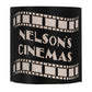 Meyda Lighting Nelson's Cinema 10" 2-Light Textured Black Tinseltown Filmstrip Personalized Wall Sconce With Arctic Idalight Shade