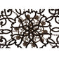 Meyda Lighting Newcastle 66" 30-Light Oil Rubbed Bronze Chandelier With Faux Beeswax Cylindres Shade