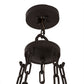 Meyda Lighting Newcastle 66" 30-Light Oil Rubbed Bronze Chandelier With Faux Beeswax Cylindres Shade