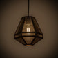 Meyda Lighting Nidos 10" Antique Copper Struttura Pendant Light