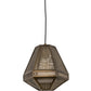 Meyda Lighting Nidos 10" Antique Copper Struttura Pendant Light