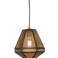 Meyda Lighting Nidos 10" Antique Copper Struttura Pendant Light