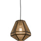 Meyda Lighting Nidos 10" Antique Copper Struttura Pendant Light
