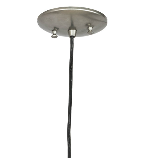 Meyda Lighting Nidos 12" Nickel Pendant Light