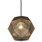 Meyda Lighting Nidos 12" Nickel Pendant Light