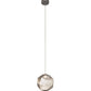 Meyda Lighting Nidos 211423 12" Nickel Pendant Light