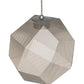 Meyda Lighting Nidos 211423 12" Nickel Pendant Light