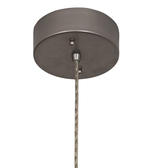Meyda Lighting Nidos 211423 12" Nickel Pendant Light