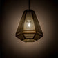 Meyda Lighting Nidos 9" Antique Copper Struttura Mini Pendant Light