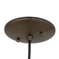 Meyda Lighting Nidos 9" Antique Copper Struttura Pendant Light