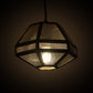 Meyda Lighting Nidos 9" Antique Copper Struttura Pendant Light
