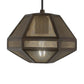 Meyda Lighting Nidos 9" Antique Copper Struttura Pendant Light