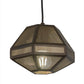 Meyda Lighting Nidos 9" Antique Copper Struttura Pendant Light