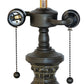 Meyda Lighting Nile 26" 2-Light Bronze "S" Cluster Table Lamp Base
