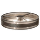 Meyda Lighting Nolan 30" 3-Light Oil Rubbed Bronze Flush Mount Light With White Statuario Idalight Shade