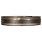 Meyda Lighting Nolan 30" 3-Light Oil Rubbed Bronze Flush Mount Light With White Statuario Idalight Shade