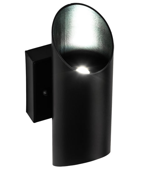 Meyda Lighting Nomad 4" 2-Light Solar Black Wall Sconce