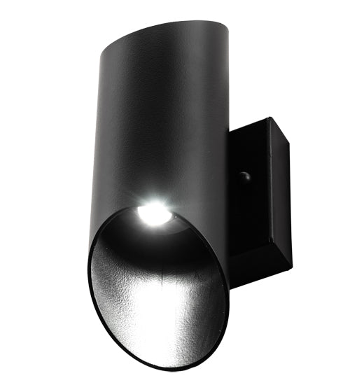 Meyda Lighting Nomad 4" 2-Light Solar Black Wall Sconce