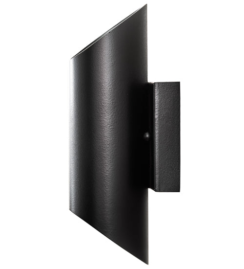 Meyda Lighting Nomad 4" 2-Light Solar Black Wall Sconce