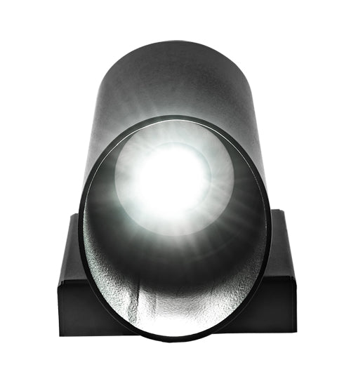 Meyda Lighting Nomad 4" 2-Light Solar Black Wall Sconce