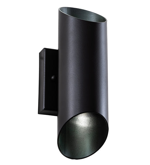 Meyda Lighting Nomad 4" 2-Light Solar Black Wall Sconce
