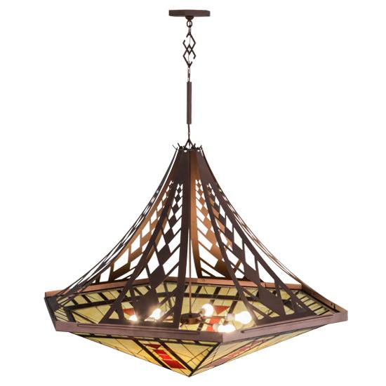 Meyda Lighting North Sonoma 60" 8-Light Inverted Pendant Light