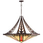Meyda Lighting North Sonoma 60" 8-Light Inverted Pendant Light