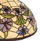 Meyda Lighting Nouveau Lily 22" 9-Light Mahogany Bronze Pendant Light With Multi-Colored Shade Glass